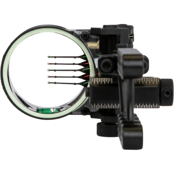 1503248_2 Trophy Ridge Dimension Sight Black 5 Pin .019 RH/LH