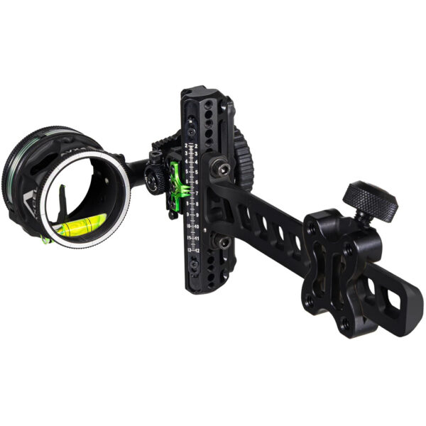 1503632_1 Axcel Driver Plus Slider Sight CK w/AVX-31 Scope Midnight Cerakote .019 Single Pin Green Standard