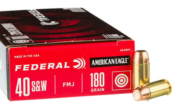 150608 Federal C40180A400 Champion Training 40S&W 180gr Full Metal Jacket 400 Per Box/1 Case *Loose