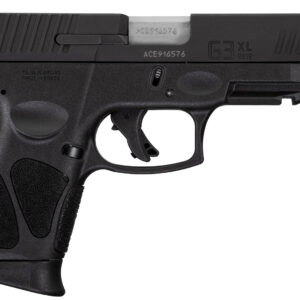 Taurus 1G3XLSR904110 G3XL  Compact Frame 9mm Luger 10+1 4″ Matte Stainless Steel Barrel, Matte Black Tenifer Serrated Steel Slide, Black Polymer Frame w/Picatinny Rail, Black Polymer Grip