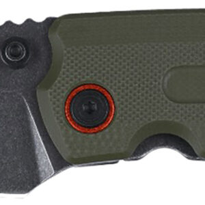 CRKT Overland Compact Folding Knife, 2.24 in D2 Steel