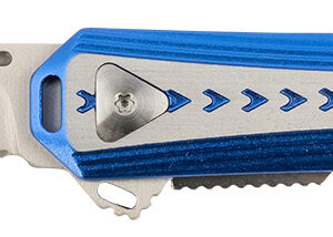 CRKT Stickler 3.38″ Assisted Folding Knife — Blue Handle