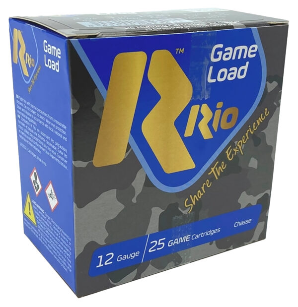 Rio Ammunition Game Load HV 12ga 2.75″ 1-1/4oz #7.5 25/Box