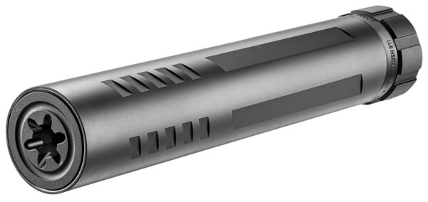 FN 96100718 Rush TI 9mm Luger 1.375″ Black Aluminum/Titanium 1/2″-28 tpi