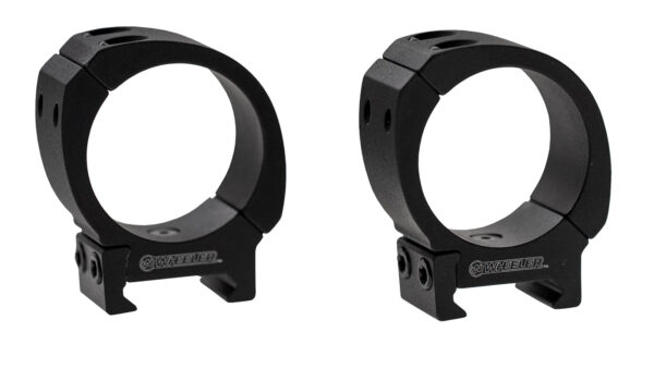 Wheeler Sporter Bi-Weaver 34mm Low Black Rings