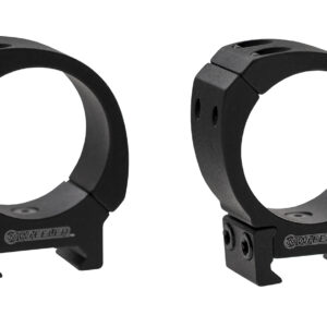 Wheeler Sporter 30mm Low Bi-Weaver Scope Rings, Black