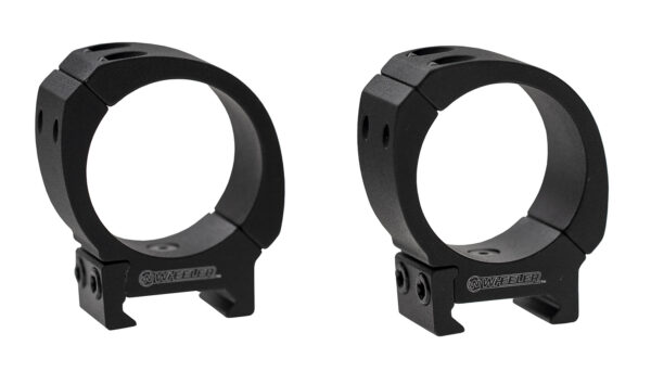 151463 Wheeler Sporter 30mm Low Bi-Weaver Scope Rings, Black