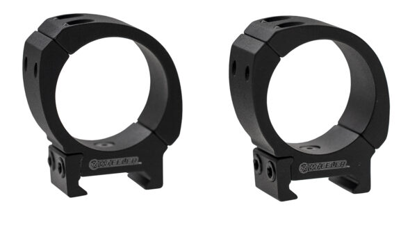 Wheeler Sporter 30mm Medium Bi-Weaver/Picatinny Rings