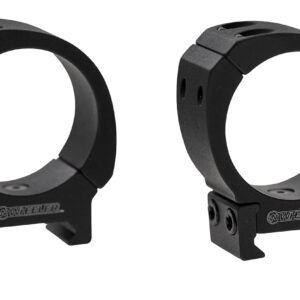 Wheeler Sporter Bi-Weaver 1″ High Scope Rings Black