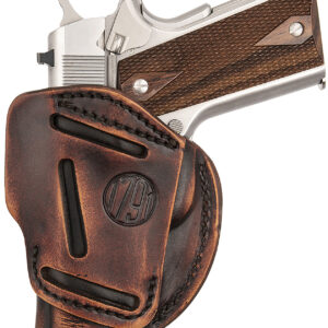 151498 1791 Gunleather 3-Way IWB/OWB Holster Size 01 Vintage Leather