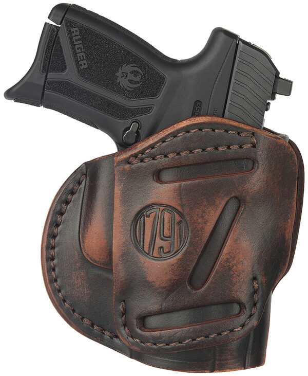 1791 Gunleather 3-Way Holster Size 04 Vintage Leather