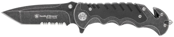 151548 Smith & Wesson Border Guard SWBG10SCP 3.5″ Folding Knife