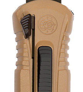 S&W M&P OTF Spear Point Knife FDE Aluminum Handle