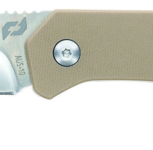 Schrade 1159301 Slingshot Lockback Folder, 4″ AUS-10 Blade