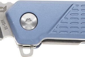 Schrade 1159320 EDC 3.25″ Wharncliffe, 4.25″ Blue Handle