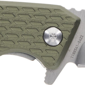 Schrade Tenacity 1159317 Folding Knife — AUS-10A, Green Handle