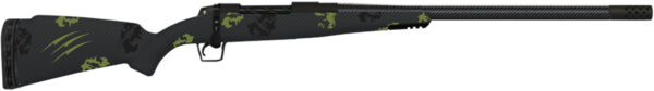 Fierce Firearms ROG300PRC24BF Carbon Rogue  Full Size 300 PRC 3+1 24″ Carbon Fiber Hand Lapped/Match Grade Threaded Barrel, Black Cerakote Steel Receiver, Forest Camo Fierce Rogue Carbon Fiber Stock