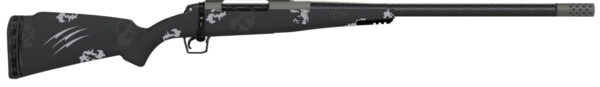 151840 Fierce Firearms ROG300PRC24GP Carbon Rogue 300 PRC 3+1 24″ Carbon Fiber Barrel, Glacier Cerakote Steel Rec, Phantom Camo Rogue Stock