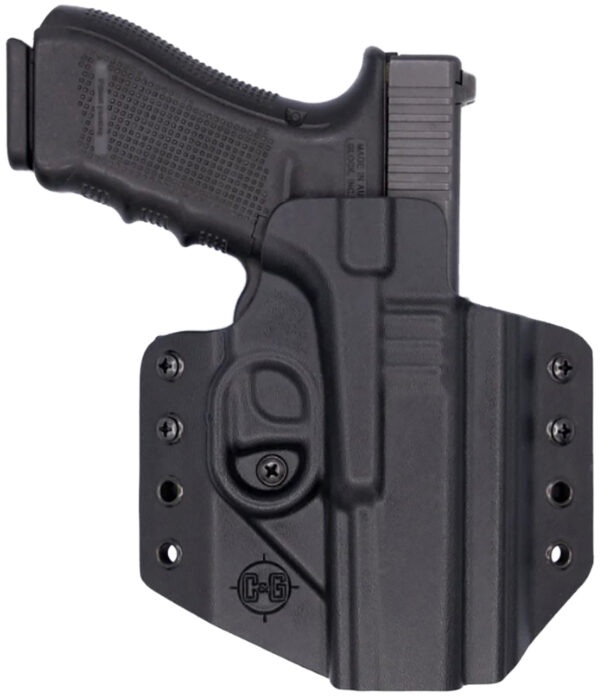 C&G Covert OWB Kydex Holster for Glock 17/22/47 – Black