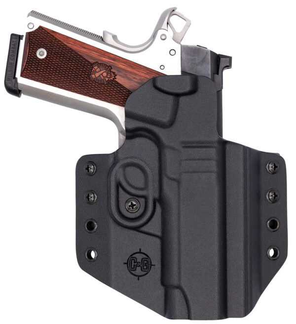 C&G HOLSTERS Covert 1856100 OWB Kydex Holster 1911 4.25″ RH