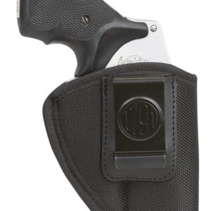 1791 Gunleather PNIWB2BLKL Premium Nylon  IWB Size 02 Black Ballistic Nylon Belt Clip Left Hand