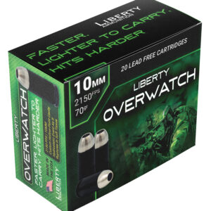 Liberty Overwatch 10mm 70gr HP – 20 Round Box