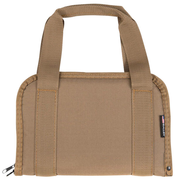 Allen 3642 Pistol Tote  Flat Dark Earth Endura 11.50″ Long Lockable Holds 1 Handgun