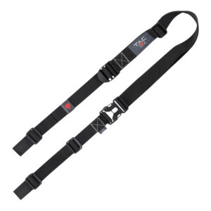 Tac Six Citadel Double Point Sling Ladder Buckle, Black