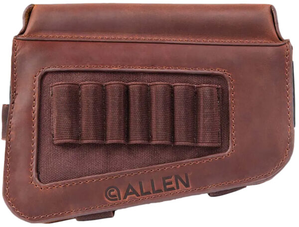 152380 Allen Company Westcliff Buttstock Carrier – 7-Round Leather
