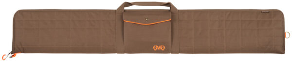 152411 GWG Highland Shotgun Case 52-inch Brown Quilted Polyester