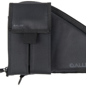 Allen 78-7 Pistol Case w/ Mag Pouch — Black, Fits 8-inch