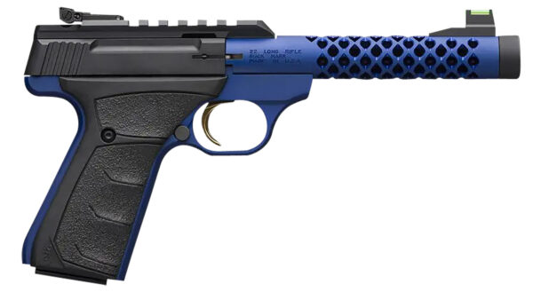153077 Browning Buck Mark Plus Vision Blue Shoal .22 LR 5.87″