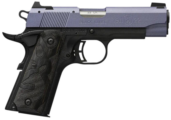 153083 Browning 1911 Black Label Compact 22 LR, 3.63″ Barrel
