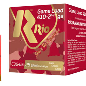 Rio Ammunition RC368 .410 Bore 2.5″ 1/2 oz – 25rd Box