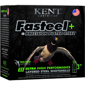 Kent Fasteel+ 12ga 3″ 1-1/4 oz #4 & #6 – 25/Box