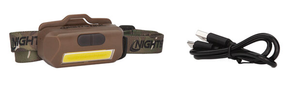 Nightstick USB-4510F Multi-Flood Headlamp — 250 Lumen FDE