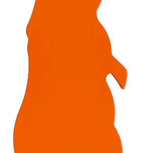 Champion Prairie Dog Rimfire Steel Target 1/4-inch Orange