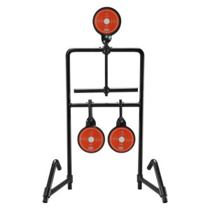 Champion Triple Gong Reset Target – Centerfire Handgun, 3-Target