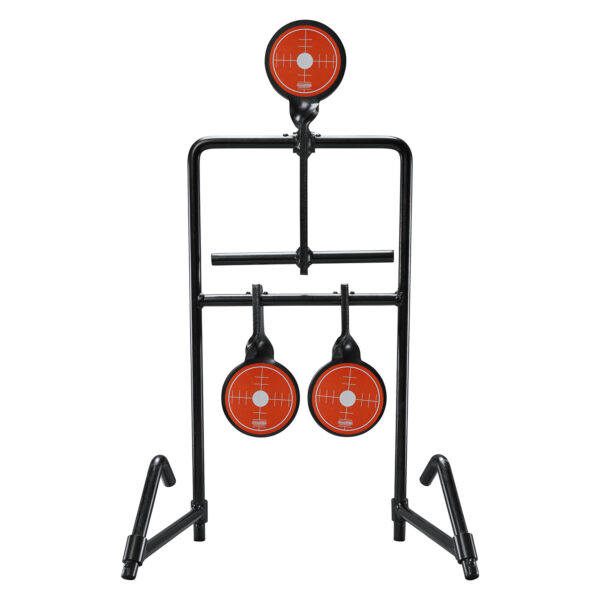 Champion Triple Gong Reset Target – Centerfire Handgun, 3-Target