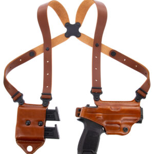 Galco Miami Classic II Shoulder Holster — Tan, Right Hand