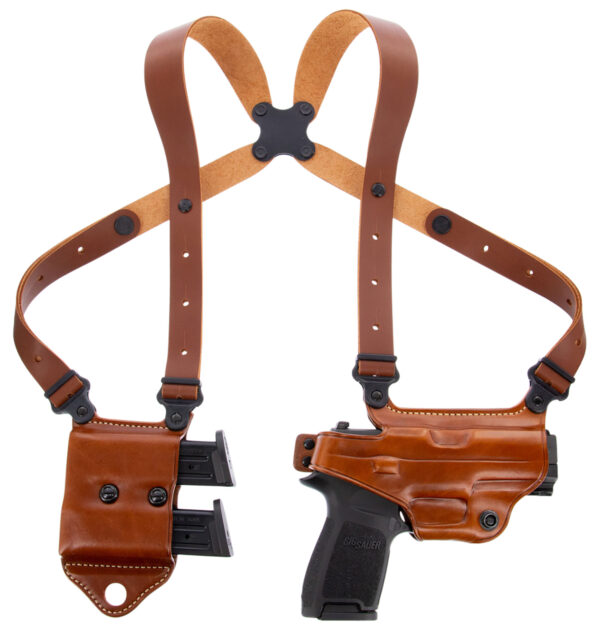 153618 Galco Miami Classic II Shoulder Holster — Tan, Right Hand