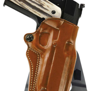 Galco SM2-266R Speed Master 2.0 OWB Tan Leather Paddle Fits Kimber/Springfield 1911 4″, Colt/SW1911SC/Para USA 4 1/4″ Right Hand
