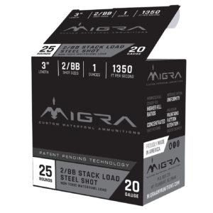 Migra Staxd Steel 20 Gauge 3in 1oz 4/6 25rd