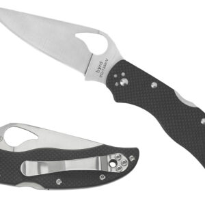 Spyderco Harrier 2 3.39 in Folding Knife, Part Serrated
