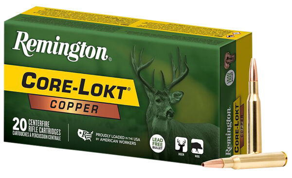 154781 Remington Core-Lokt Copper .243 Win 85gr CHP 20rd Box