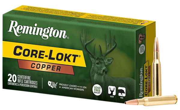 154782 Remington Core-Lokt Copper .270 Win 130gr CHP 20rd Box