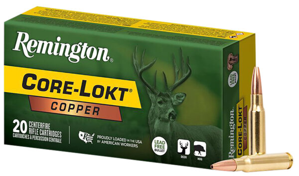 154784 Remington Core-Lokt Copper .308 Win 150 gr JHP – 20rd Box
