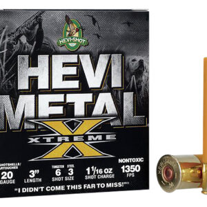 HEVI-Shot HEVI-Metal Extreme 20ga 3in 1-1/16oz #6/#3 25ct