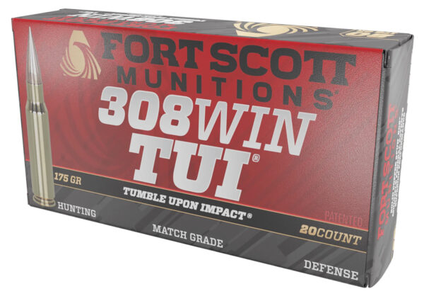 155062 Fort Scott Munitions 308175SCV2 .308 Win 175gr 20rd