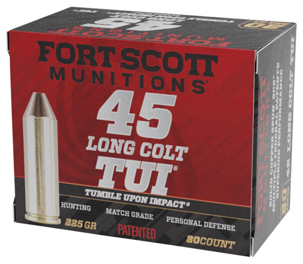 Fort Scott Munitions .45 Long Colt 225gr TUI 20rd Box